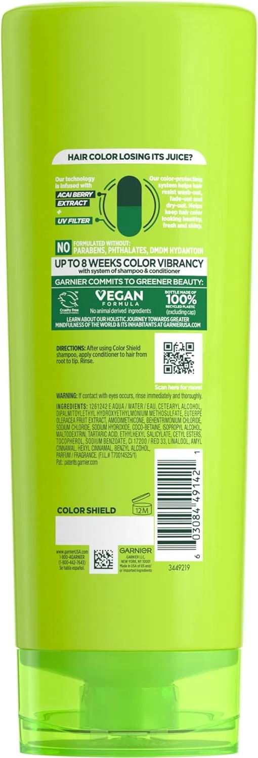 Garnier Fructis Color Shield Conditioner, Color-Treated Hair, 12 fl. oz. - Image 2