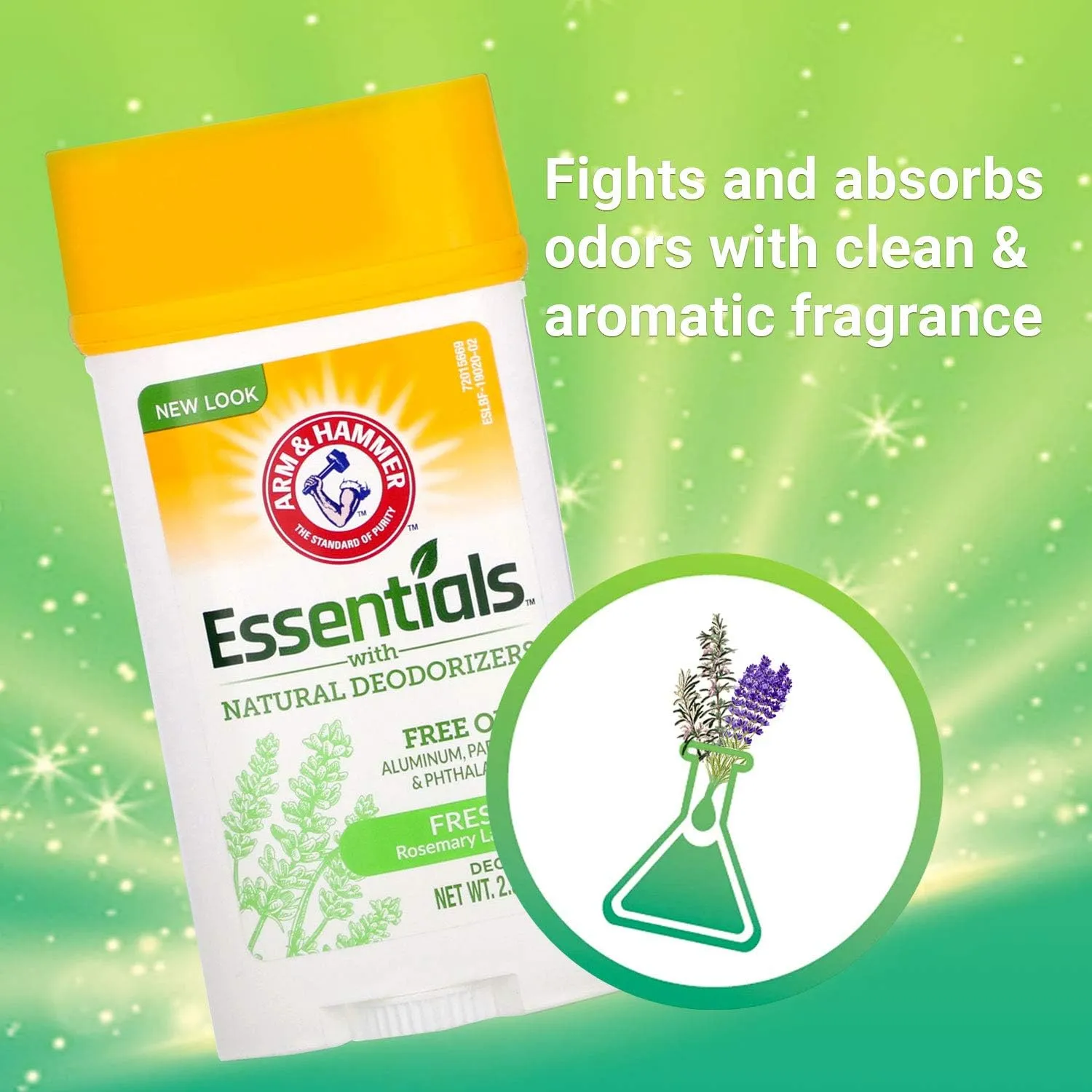 Arm & Hammer Essentials Natural Fresh Deodorant, 71 Gms - Image 4