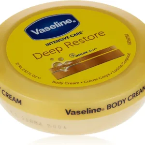 Vaseline 75ml Moisturising Crm Restore WHITE - Image 1