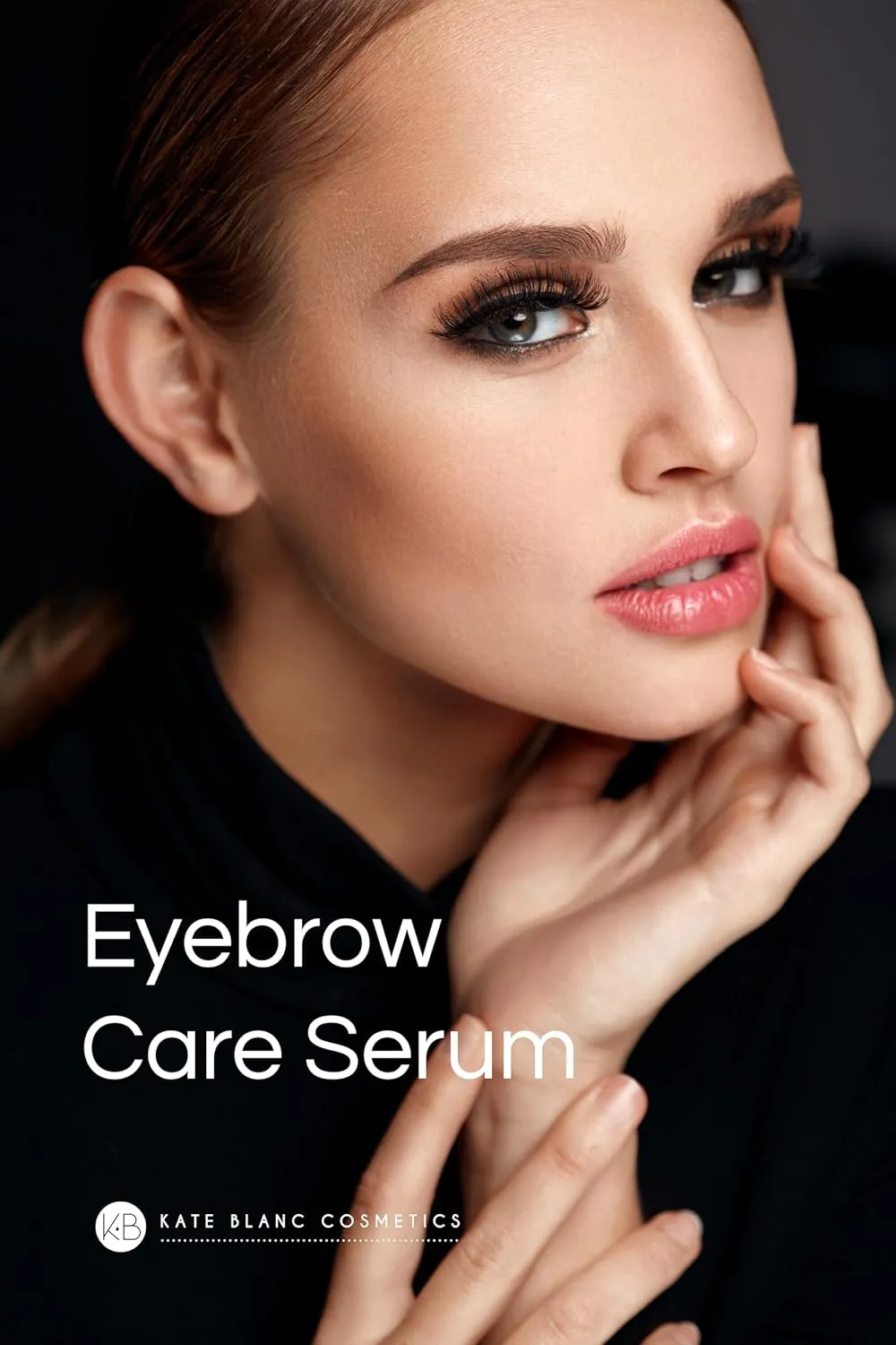 Castor Oil (2oz) USDA Certified Organic, 100% Pure, Cold Pressed, Hexane Free by Kate Blanc. Stimulate Growth for Eyelashes, Eyebrows, Hair. Lash Growth Serum. Brow Treatment. FREE Mascara Starter Kit