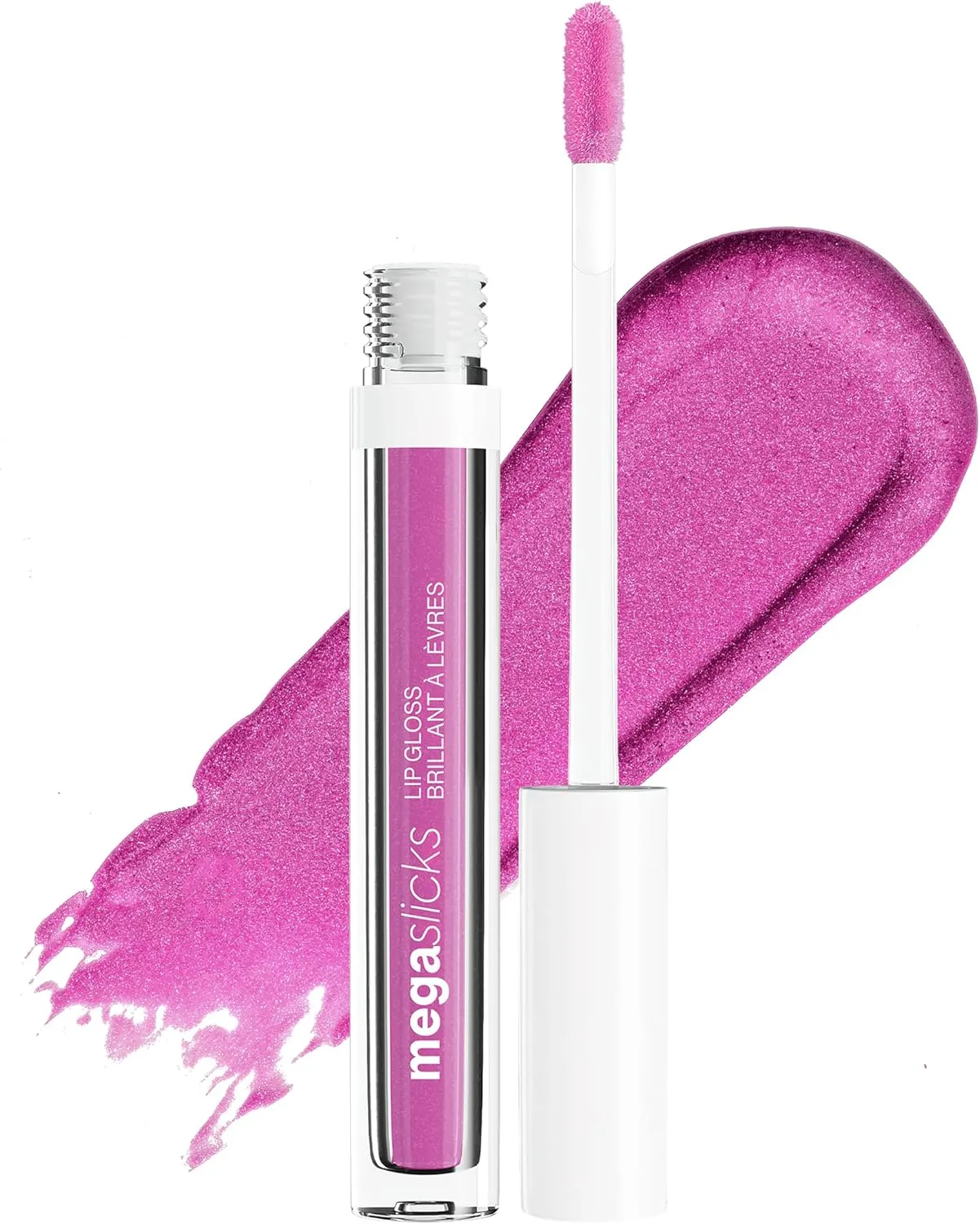 wet n wild Mega Slicks Lip Gloss | Long Lasting | Hyaluronic Acid | High Shine | Berried Treasure