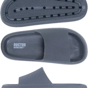 doctor extra soft men’s cushioned sliders – lightweight, anti skid flip flops d 504