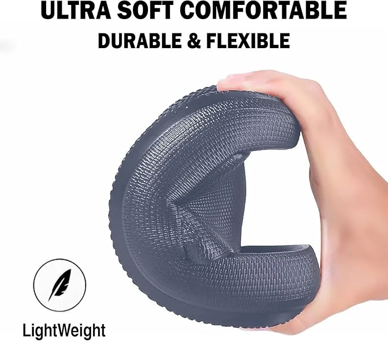 doctor extra soft men’s cushioned sliders – lightweight, anti skid flip flops d 504