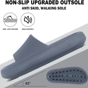 doctor extra soft men’s cushioned sliders – lightweight, anti skid flip flops d 504