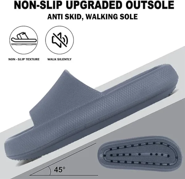 doctor extra soft men’s cushioned sliders – lightweight, anti skid flip flops d 504