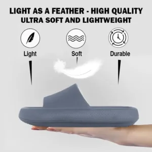 doctor extra soft men’s cushioned sliders – lightweight, anti skid flip flops d 504