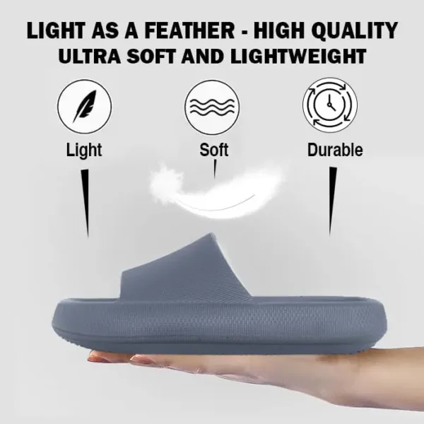 doctor extra soft men’s cushioned sliders – lightweight, anti skid flip flops d 504