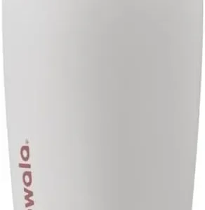 12oz insulated stainless steel coffee tumbler in Vanilla Bean color with SmoothSip slider lid.