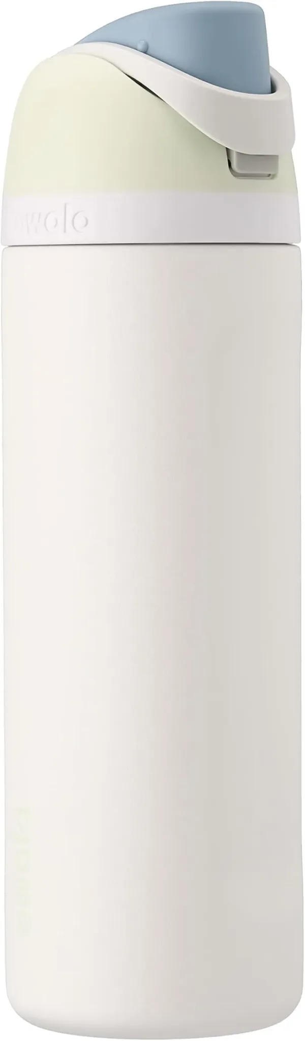 24oz insulated stainless steel water bottle in Iced Breeze color with built-in FreeSip straw.