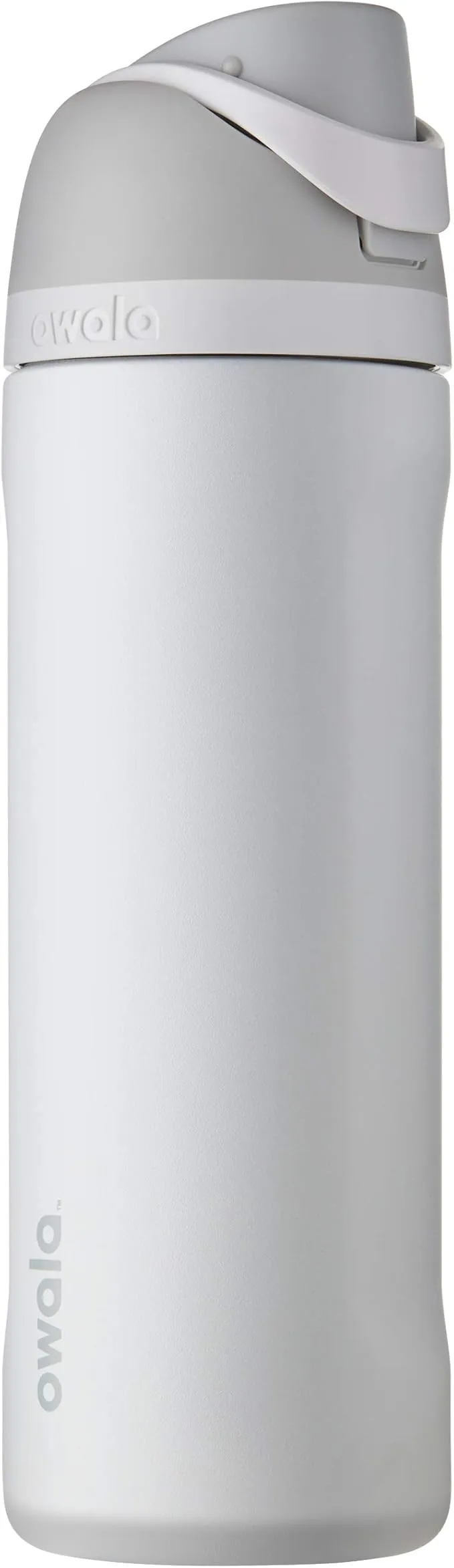 24oz insulated stainless steel water bottle in Shy Marshmallow color with built-in FreeSip straw.
