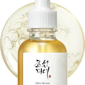 Beauty of Joseon Korean glow serum 30ml bottle with propolis and niacinamide formula, featuring traditional Korean skincare packaging design.