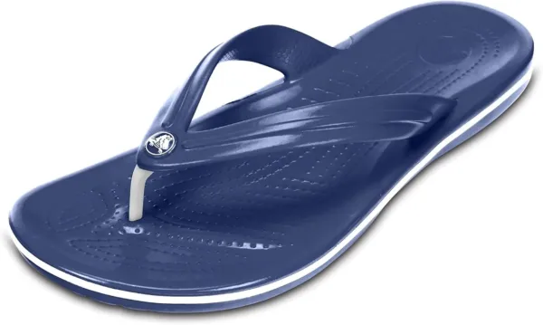 Unisex Crocs Crocband Flip-Flops – lightweight, cushioned sandals with sporty design, ideal for beach, poolside, and casual summer wear across the UAE.