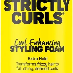 Marc Anthony Curl Defining Styling Foam – 283g formula that enhances natural curls, adds volume, and controls frizz for smooth, defined curls all day.