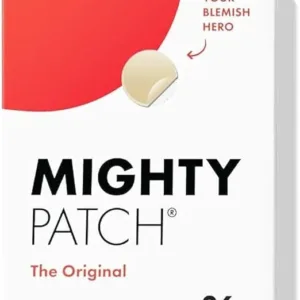 Mighty Patch Acne Spot Treatment - Hydrocolloid patches reduce pimples, providing effective and targeted care. Contains 36 patches for fast results.