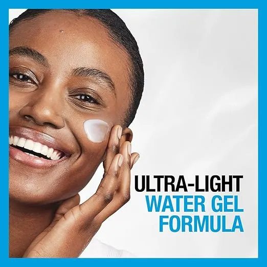 neutrogena hydro boost water gel moisturizer – lightweight & oil free for sensitive skin, 50ml