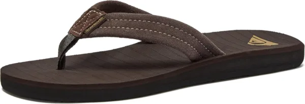 Quiksilver Men’s Carver Suede Sandals – soft, stylish flip-flops with cushioned comfort and beach-friendly grip for relaxed summer days in the UAE.