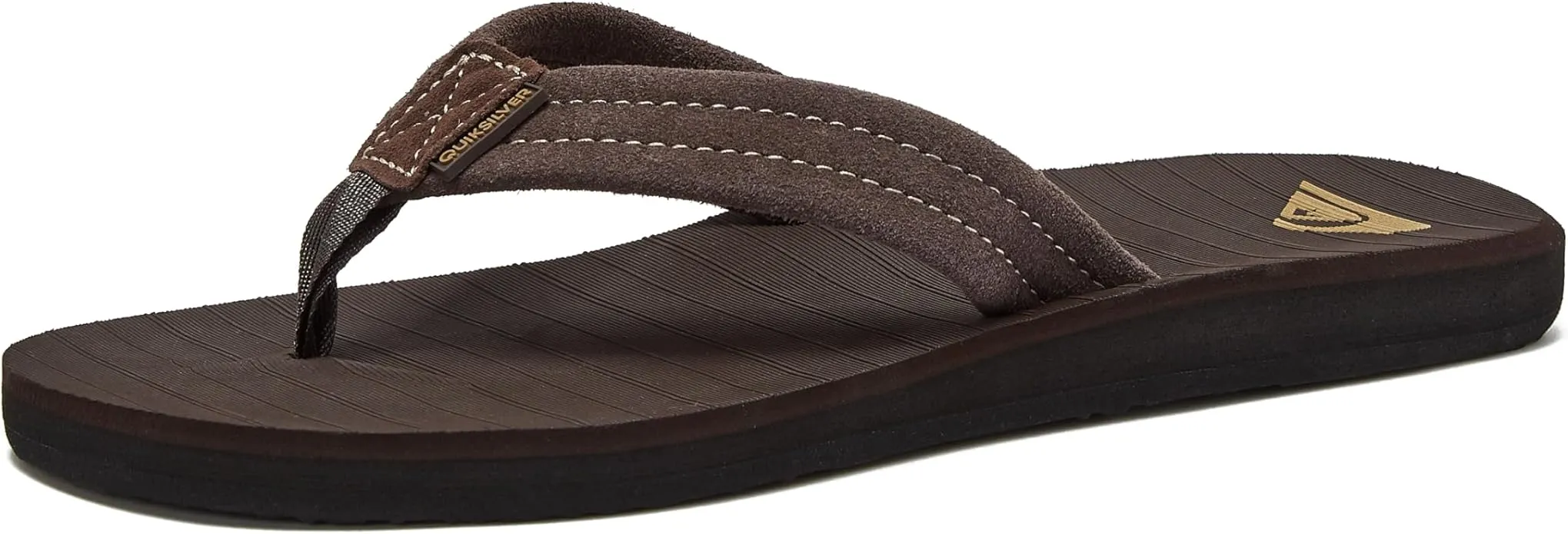 Quiksilver Men’s Carver Suede Sandals – soft, stylish flip-flops with cushioned comfort and beach-friendly grip for relaxed summer days in the UAE.