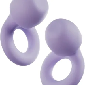 Soft and comfortable reusable noise-reducing earplugs with 24dB SNR protection, perfect for sleep, focus, and travel, ensuring a peaceful experience.