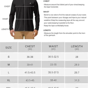roadbox uv sun protection shirts for men – upf 50+ long sleeve outdoor t shirt for fishing, hiking, swimming