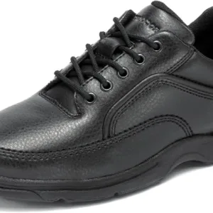 Rockport Eureka ComfortStride walking shoes for men – slip-resistant, cushioned footwear with arch support for walking, commuting, or everyday wear.