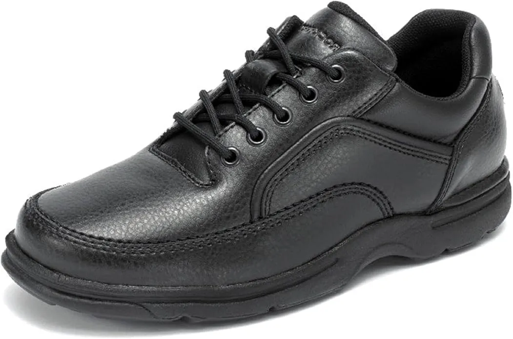 Rockport Eureka ComfortStride walking shoes for men – slip-resistant, cushioned footwear with arch support for walking, commuting, or everyday wear.