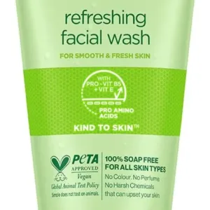 Simple Gentle Face Wash – 150ml refreshing gel cleanser for sensitive skin. Gently removes impurities, keeping skin soft, hydrated, and refreshed.