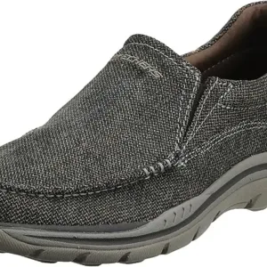 Skechers Avillo ComfortWalk moccasin-style shoes for men – breathable, cushioned, and relaxed fit slip-ons designed for everyday walking comfort.