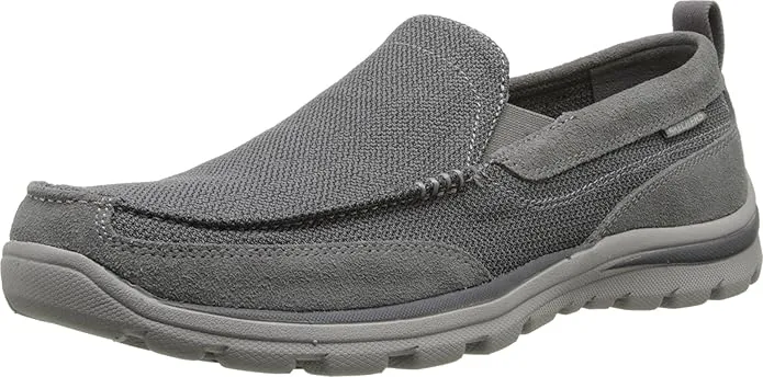Skechers Milford Superior men’s slip-on shoes – lightweight and breathable casual trainers with cushioned comfort, perfect for everyday walking and wear.