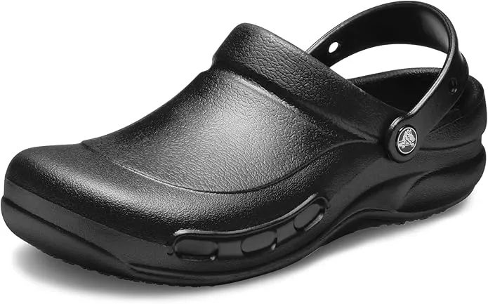Crocs Bistro Pro Unisex Clogs – durable slip-on work shoes with LiteRide support and anti-slip sole, perfect for healthcare and food service staff in the UAE.