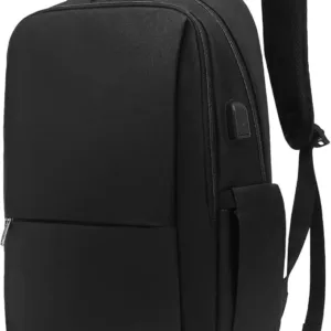 Besttravel water-repellent laptop backpack for men, designed to fit 15.6-inch laptops. Ideal for work, school, and camping with durable, weather-resistant fabric.