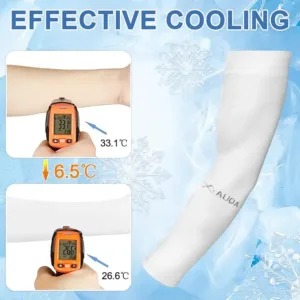 beister uv protection arm sleeves | cooling sunblock covers for men & women – golf, cycling, basketball & tattoo cover