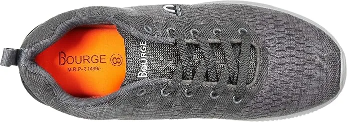bourge loire breathable running shoes for men