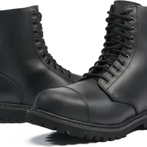 Brandit Phantom Tactical Military Boots – 14-eyelet men’s footwear with ankle support and tough grip for field operations, riding, or urban style in the UAE.