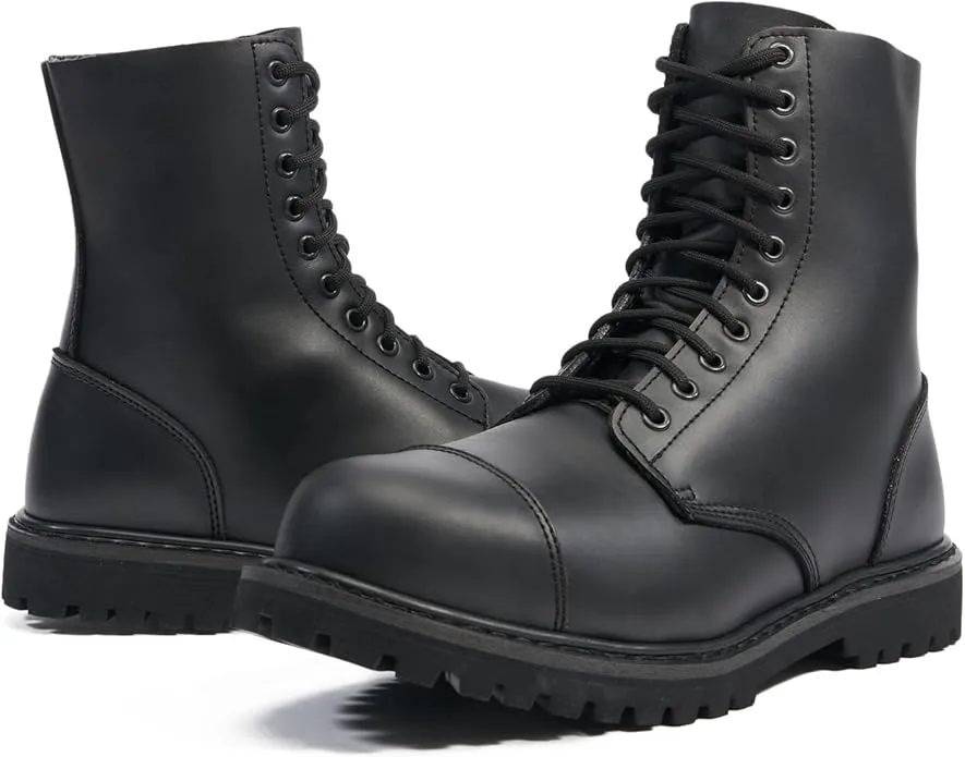 Brandit Phantom Tactical Military Boots – 14-eyelet men’s footwear with ankle support and tough grip for field operations, riding, or urban style in the UAE.