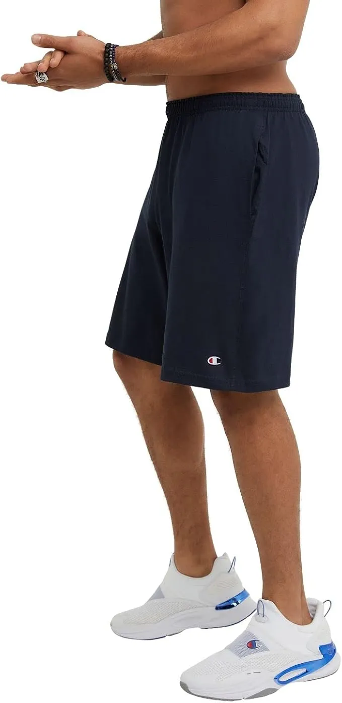 champion men’s lightweight shorts | everyday athletic long shorts for training & casual wear