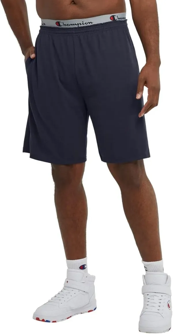 champion men’s lightweight shorts | everyday athletic long shorts for training & casual wear