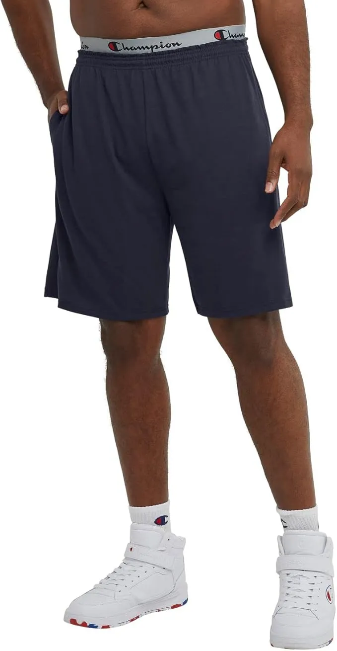 champion men’s lightweight shorts | everyday athletic long shorts for training & casual wear