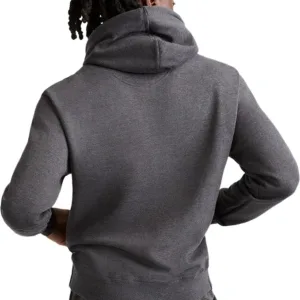 champion men’s powerblend hoodie | fleece striped hooded sweatshirt for casual & sports wear