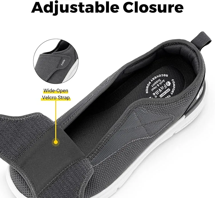 fitville men’s slip on shoes for extra comfort & fit