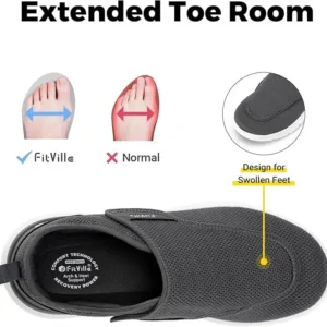 fitville men’s slip on shoes for extra comfort & fit