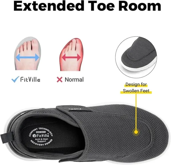 fitville men’s slip on shoes for extra comfort & fit