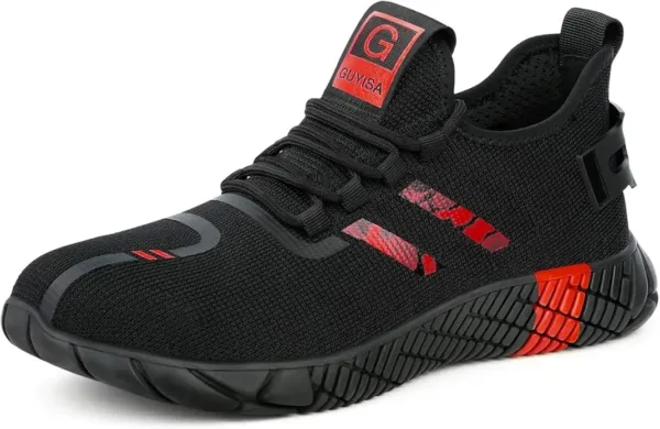 GLANOUDUN 1137 Men’s Safety Shoes – steel toe, anti-slip, and breathable footwear made for industrial, construction, or logistics use in the UAE.