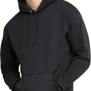Hanes Men’s Ecosmart Hoodie – eco-friendly cotton blend pullover sweatshirt with soft fleece lining, ideal for casual comfort and layering in the UAE.