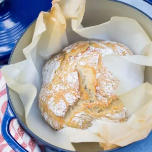 heavy duty enameled cast iron dutch oven, 6 quart, round casserole pot with lid, red