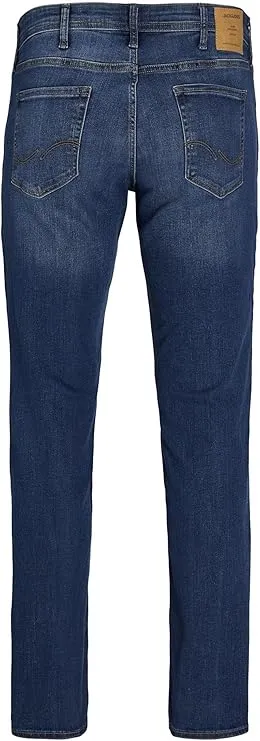 jack & jones men’s jeans | regular fit classic straight denim pants