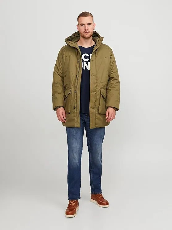 jack & jones men’s jeans | regular fit classic straight denim pants