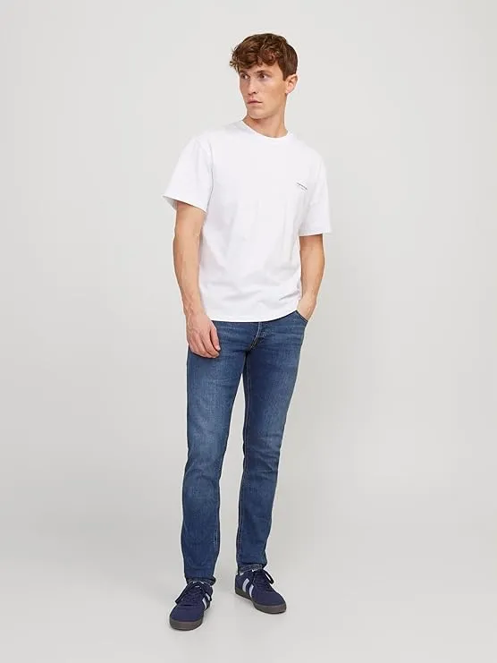jack & jones men’s slim fit glenn original denim jeans