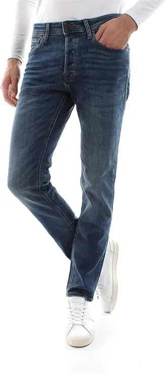 Jack & Jones Men’s Straight Jeans – Classic Regular Fit Durable Denim Pants designed for comfort, long-lasting wear, and timeless everyday casual style for men