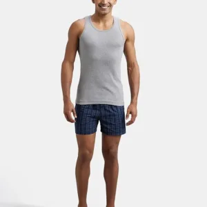 jockey men’s pop color vest | modern fashion sleeveless innerwear top