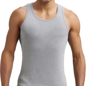 Jockey men’s pop color vest, modern sleeveless innerwear top, lightweight and breathable, perfect for casual wear, gym, workout, and daily comfort.